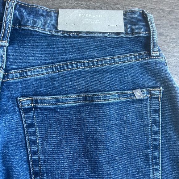 NEW - The Curvy Cheeky EVERLANE Organic Cotton Jeans - Picture 6 of 6